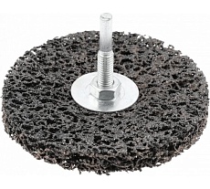 Круг шлифовальный из нетканого материала 100 мм, со стержнем 6 мм Hoegert Technik HT8D195