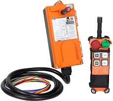 Радиоуправление TELECRANE A21-4s, пульт 4 кнопки, 1 скорость, питание 220/380В 00-00000510