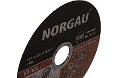 Диск отрезной Inox 125x1x22.2 мм Norgau 083305125
