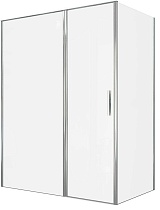 Душевой уголок Allen Brau Priority 160x90 3.31037.00 + 3.31043.00, прозрачный, хром