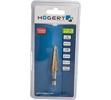 Сверло ступенчатое 4-12 мм Hoegert Technik HT6D321