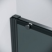 Душевая дверь Grossman Galaxy 120x195 тонированное, черный матовый 100.K33.01.120.21.10
