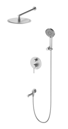 Душевой набор Oliveeka Y-Line OL-939017-BN никель матовый