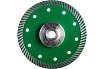 Диск алмазный отрезной ультра Турбо серия Grand hot press Гранит Flange (125 мм; М14) TRIO-DIAMOND GRF832