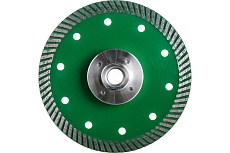 Диск алмазный отрезной ультра Турбо серия Grand hot press Гранит Flange (125 мм; М14) TRIO-DIAMOND GRF832