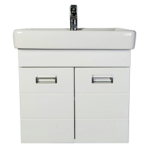 Тумба с раковиной Orange Таис 60 см, подвесная, TP2-TUW+RA