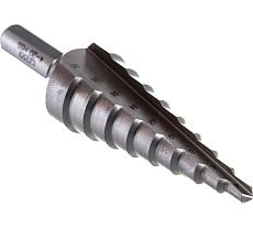 Ступенчатое сверло 4-20 мм, HSS, хв. 8 мм Bucovice Tools 641010