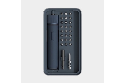 Аккумуляторная отвёртка Hoto с набором из 25 бит 3.6v cordless screwdriver, чёрный HTE0028IE