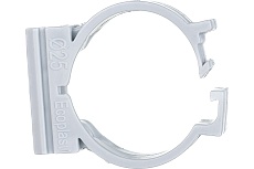 Держатель с защелкой для труб Экопласт CFC25G D25 мм, 10 шт. 41625-10