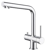 Смеситель для кухни Timo Saona 2396/00F с подключением фильтра, хром