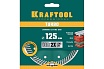 Диск алмазный отрезной турбо по бетону и кирпичу Kraftool Turbo 125х22 мм 36682-125