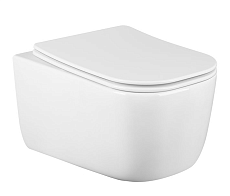 Подвесной унитаз Vincea Core VT1-28 безободковый, белый