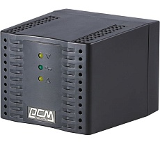 Стабилизатор напряжения Powercom черный TCA-2000 BL