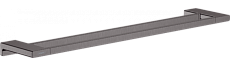 Полотенцедержатель Hansgrohe AddStoris 41743340 шлифованный черный хром