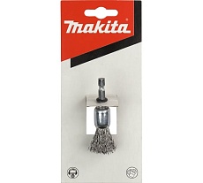 Щетка кистевая проволочная для ПШМ 17 мм, 1/4&quot; Makita P-66911