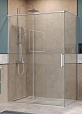 Душевой уголок BelBagno SOFT_CLOSE-1-AH-1-140/100-C-Cr 140x100 прозрачный, хром