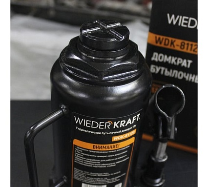 Домкрат 12 т, ход штока 160мм Wiederkraft WDK-81120