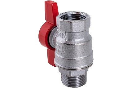 Шаровой кран Gekon с вн./нар. резьбой 3/4", ручка-бабочка GK 554 34