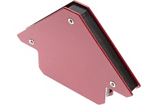 Угольник Чеглок магнитный для сварочных работ, 45гр, 90гр, 135гр, усилие до 22.6кг, 20-67-024