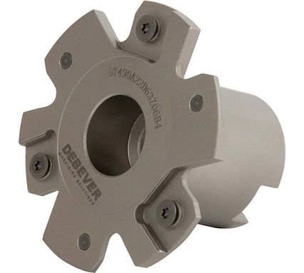 Фреза торцевая Standard D=63 мм, dпос=22 мм, 90°, 6 кромок Debever Machining Solutions DB-S-DT490A22D63Z06B4