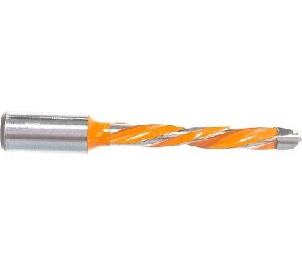 Сверло присадочное усиленное "глухое" (6x70 мм; S=10x20 мм; LH) ROTIS 412.0670L