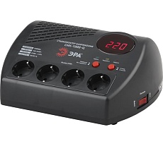 Компактный стабилизатор напряжения Эра СНК-1000-Ц ц.д., 160-260В/220В, 1000ВА Б0031072