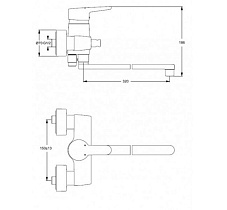 Смеситель универсальный Ideal Standard Connect B9923AA