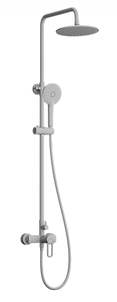 Душевая стойка Wonzon&Woghand WW-B2166-A-MW белый матовый