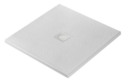 Поддон для душа BelBagno TRAY-MR-UNO-A-90-35-W-BO 90x90 белый, накладка белый