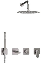 Душевой набор WasserKRAFT Spree A1451.273.274.097.121.275.100.276 никель