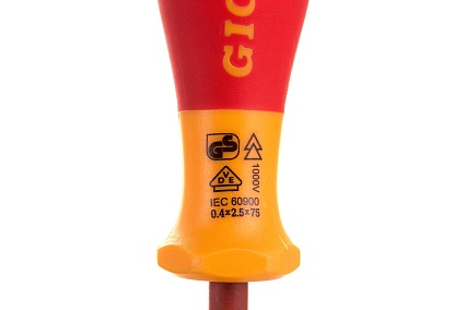 Диэлектрическая отвертка Gigant SL 2.5x75 мм GDS SL 2575