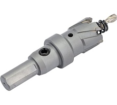 Коронка по металлу HM (25х28 мм; хвостовик 13 мм; комплект) D.BOR HS-HM-28-025-T