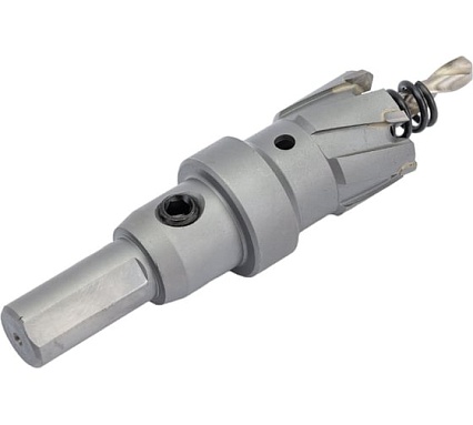 Коронка по металлу HM (25х28 мм; хвостовик 13 мм; комплект) D.BOR HS-HM-28-025-T