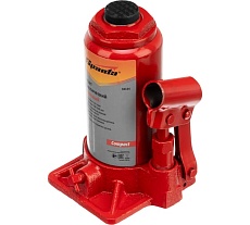 Гидравлический бутылочный домкрат Sparta Compact 8 т, h подъема 180-350 мм 50334