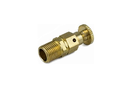 Кран Маевского Aquasfera латунь, Ду10 М10х1,0 Ру10 р/р., ручной 5006-01 019-0712