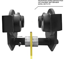 Каретка ручная OCALIFT DOPA 0,5т 3м тип GCL тележка на двутавр с ручным приводом dr5003
