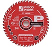 Диск пильный по дереву 160x20x1.6/1.1 мм, A=15° ATB + 8° SHEAR Z=48 WOODWORK 27.160.48