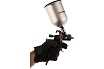 Пневматический краскопульт Intertool LVLP GREEN, форсунка 1.3 мм, бачок 600 мл PT-0131