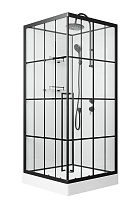 Душевая кабина Niagara Nova ST90/15QR/KL/BKT 90x90 стекло с принтом, без крыши