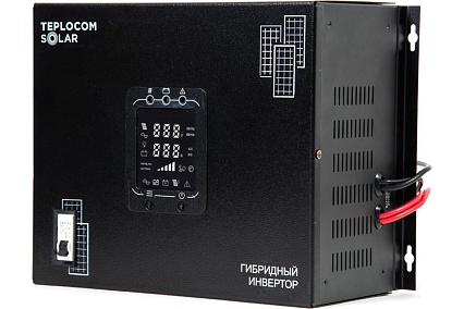 Многофункциональный инвертор Teplocom SOLAR-1500 220В 1500ВА 1050Вт 2412