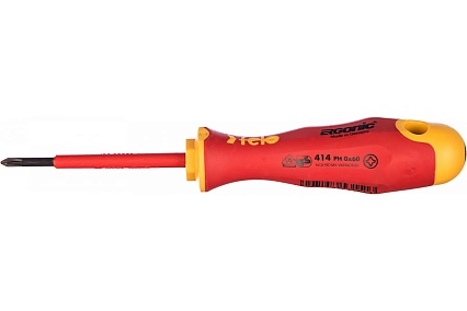 Диэлектрическая крестовая отвертка Felo Ergonic PH 0X 60 41400190