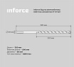 Бур по железобетону (20x320 мм; SDS-MAX) Inforce 11-01-521