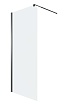 Душевая перегородка Niagara Eco NG-551-70BLACK 70x190 стекло прозрачное, черный