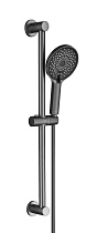 Душевой гарнитур Aquatek Лугано AQ2022BGM оружейная сталь