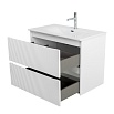 Тумба с раковиной BelBagno Uno 80 см Bianco Opaco