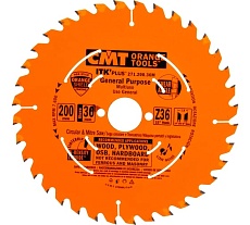 Диск пильный по дереву (200х30х1,8/1,2 мм; Z36) CMT 271.200.36M