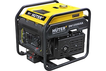 Инверторный генератор Huter DN12500iXA -электростартер 64/10/13