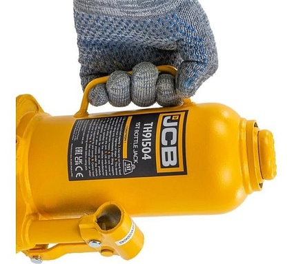 Бутылочный домкрат JCB 15 т, с клапаном, TH91504(58018) JCB-TH91504(58018)