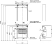 Мебель для ванной Aquanet Августа 60 см, 2 ящика, белый