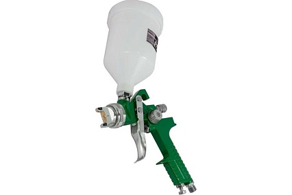 Краскораспылитель с верхним пластиковым бачком Rockforce RF-H-827-2V
